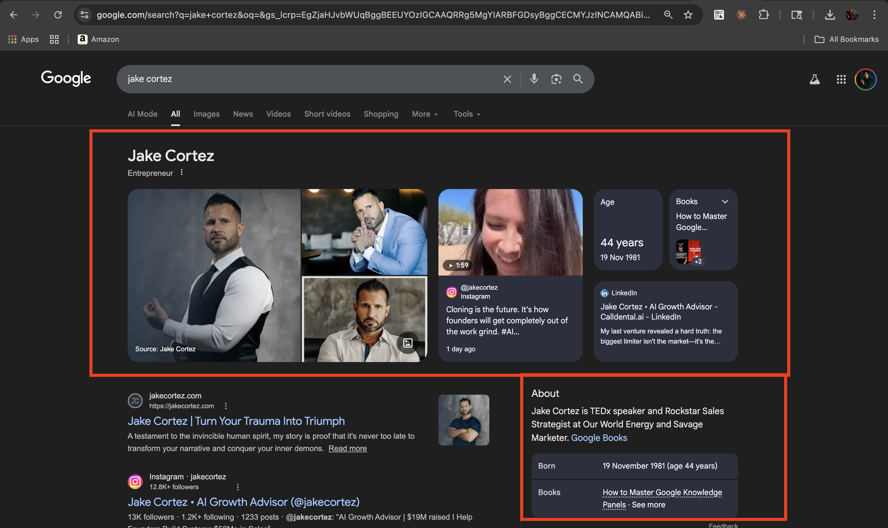 What is a Google Knowledge Panel